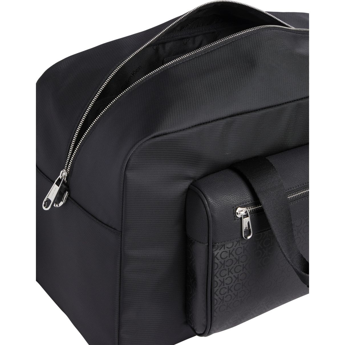 CALVIN KLEIN Rankinė, krepšys vyrams, Juoda, Elevated weekender 3