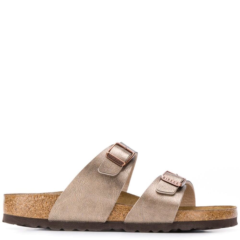 BIRKENSTOCK Šlepetės moterims, Pilka, Sydney 2