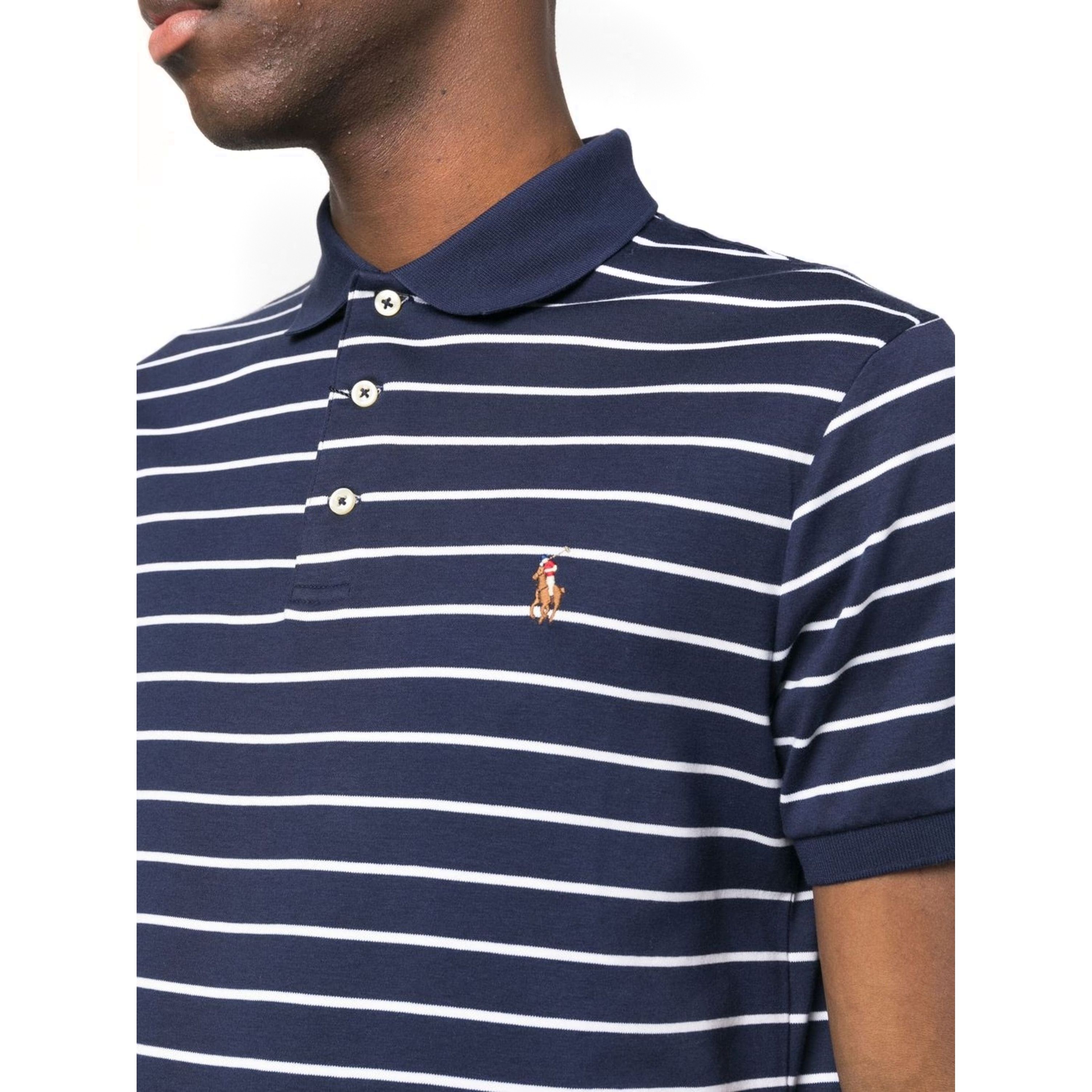 POLO RALPH LAUREN Polo marškiniai trumpos rank. vyrams, Mėlyna, Short sleeve polo shirt 4