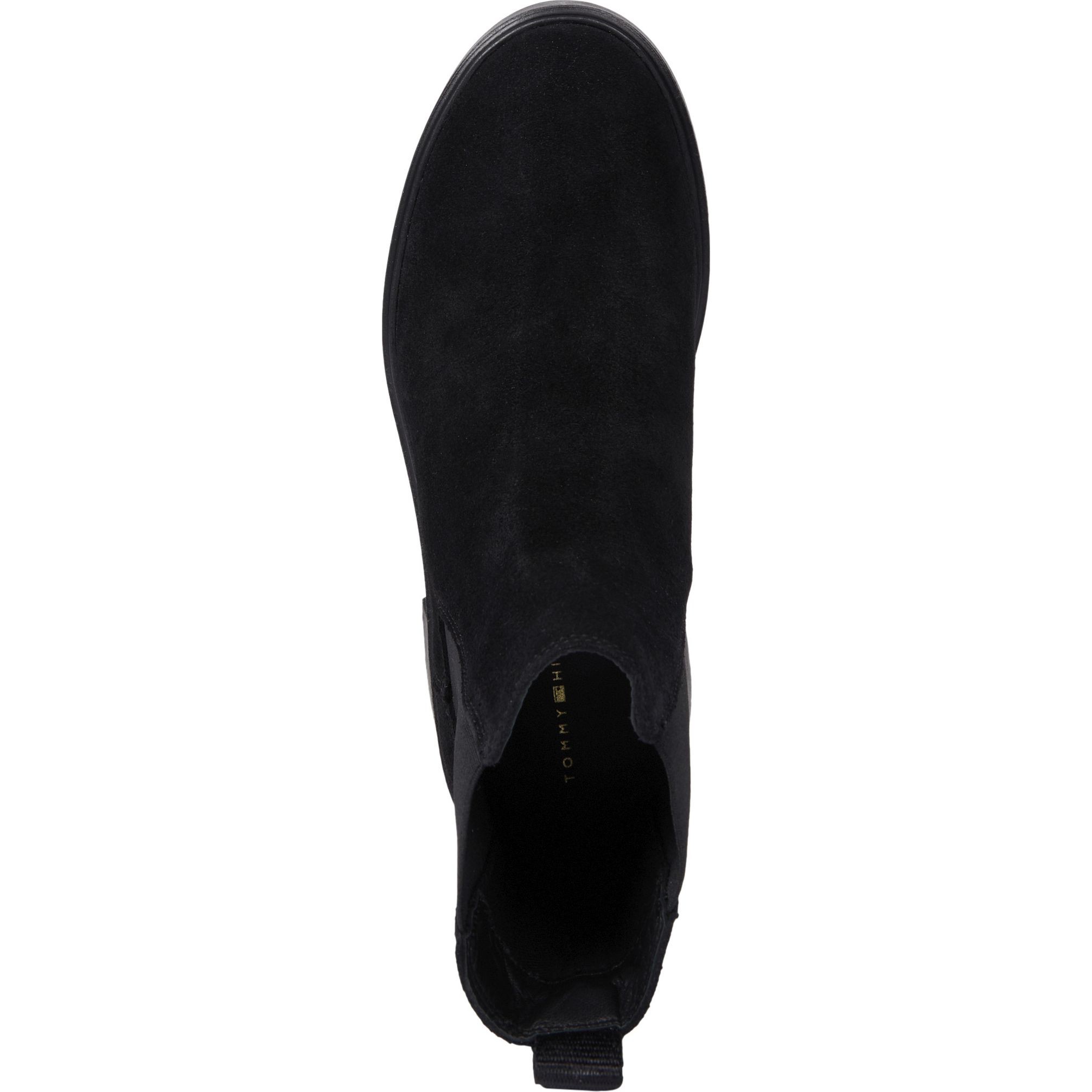 TOMMY HILFIGER Aulinukai moterims, Juoda, Minimal chelsea flag 3