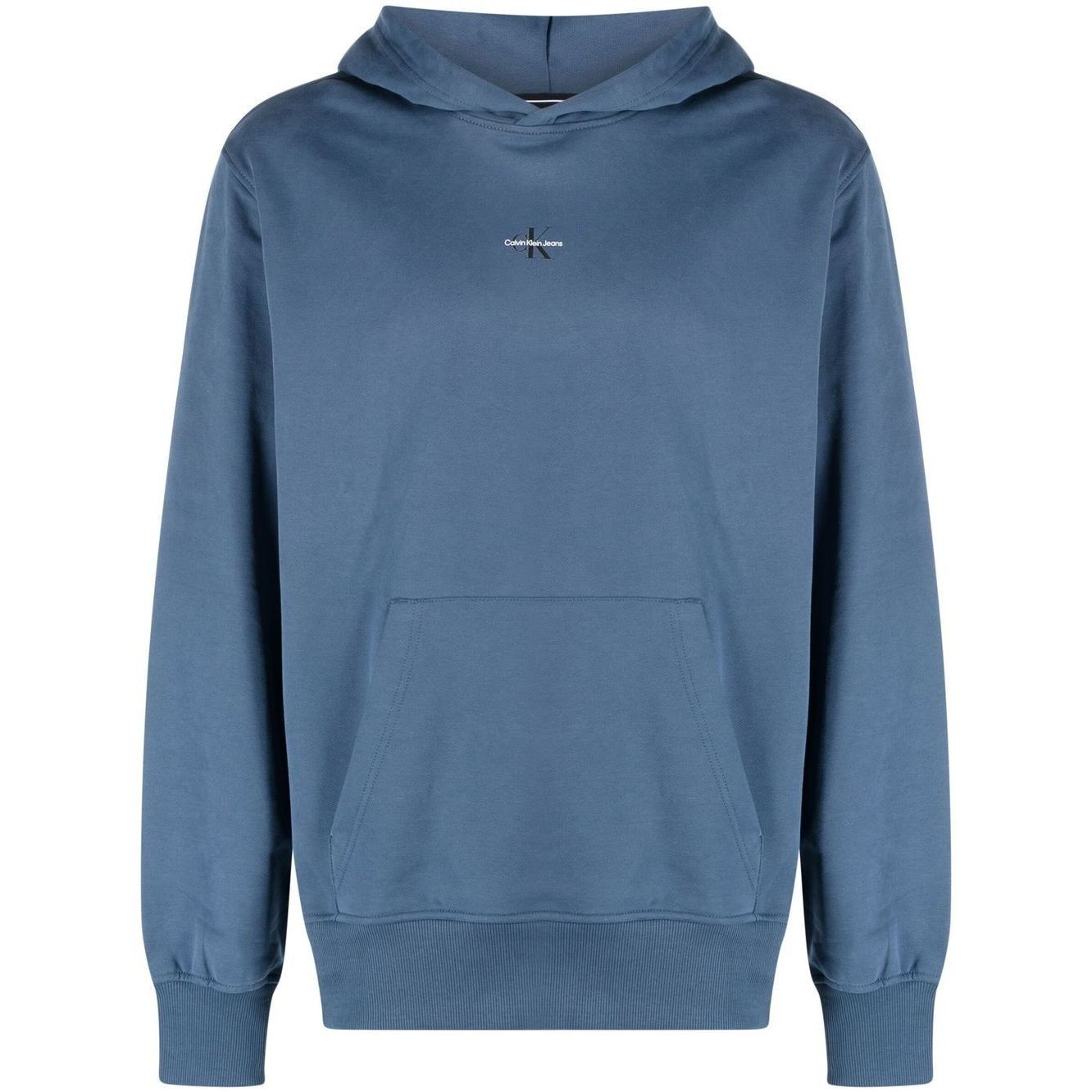 CALVIN KLEIN JEANS Džemperis vyrams, Mėlyna, Micro monologo hoodie 1