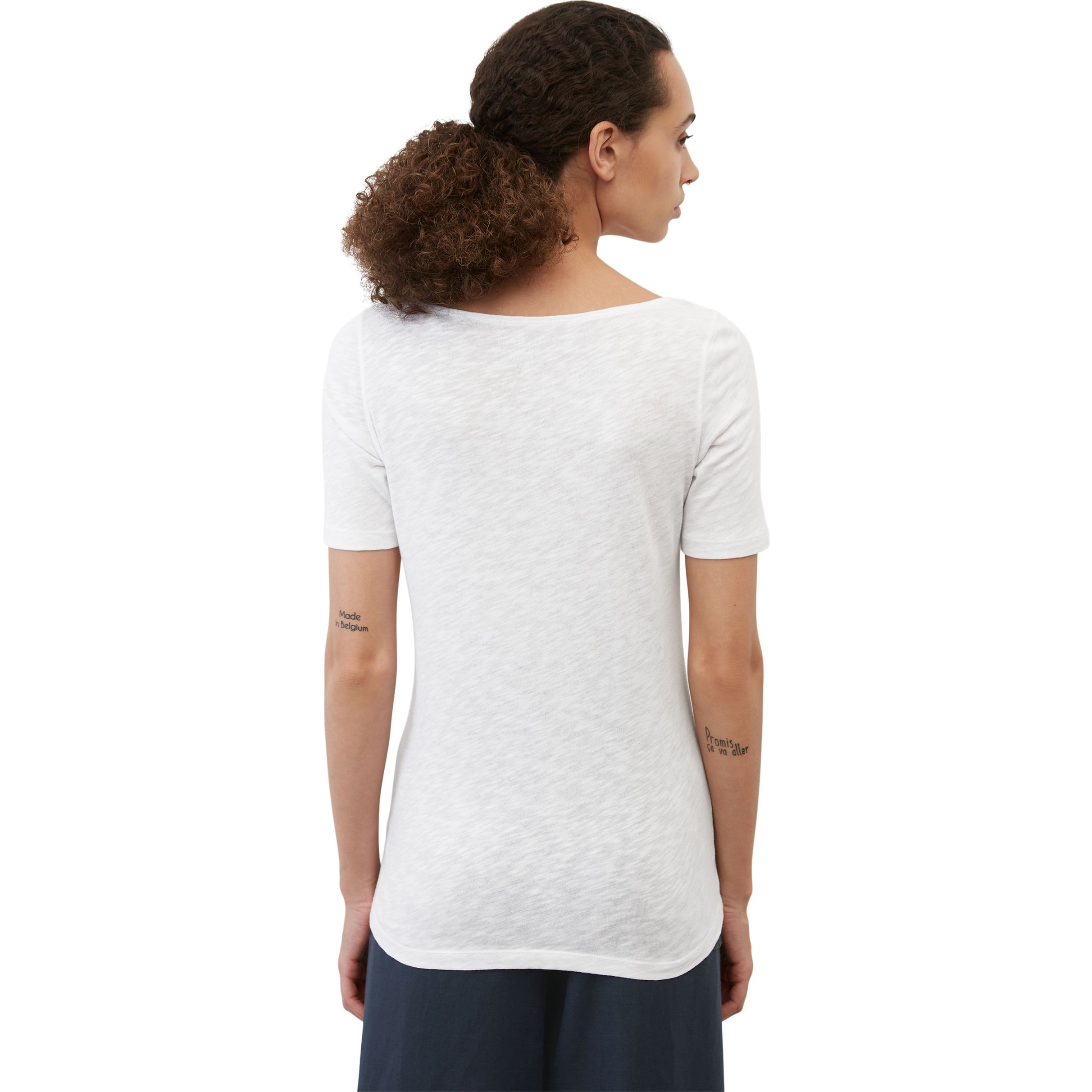 MARC O'POLO Marškinėliai moterims, Balta 3