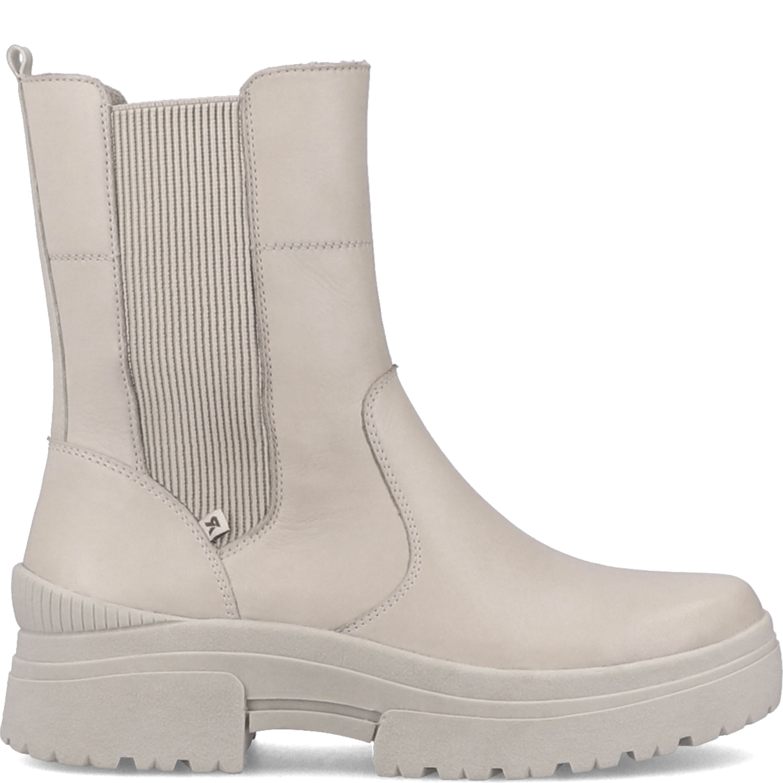 RIEKER Aulinukai moterims, Smėlio, BOOTIES 2