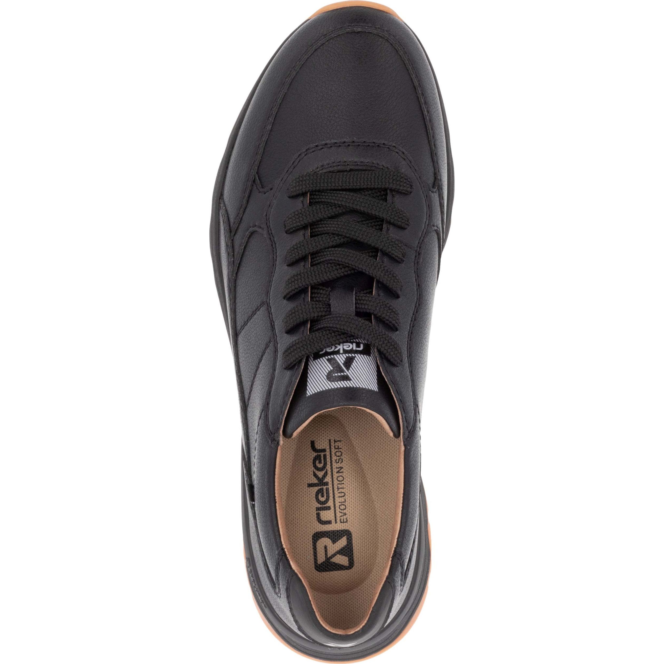 RIEKER EVOLUTION Laisvalaikio bateliai vyrams, Juoda, Men's shoes 7
