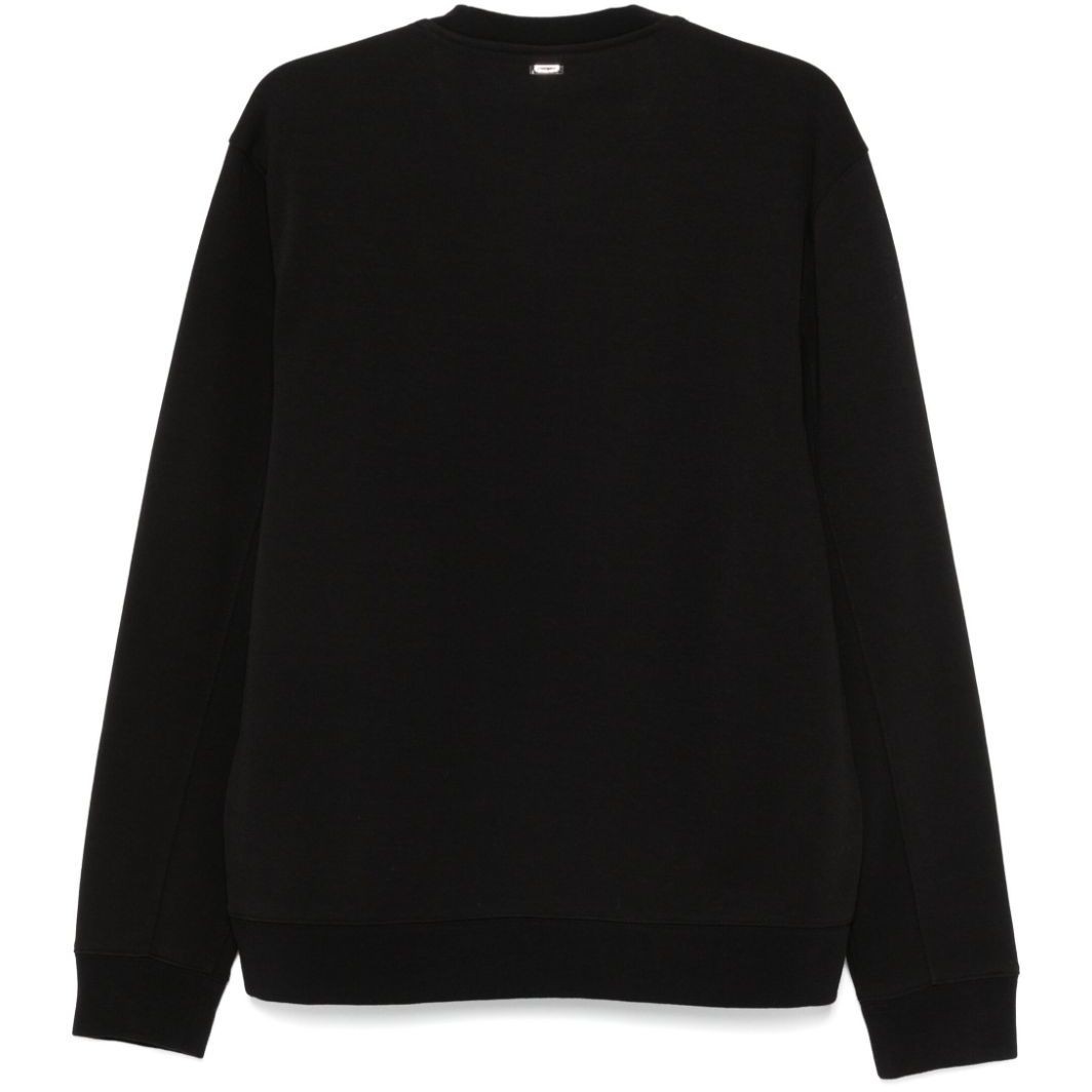 MICHAEL KORS Megztinis vyrams, Juoda, Embossed logo crew 2