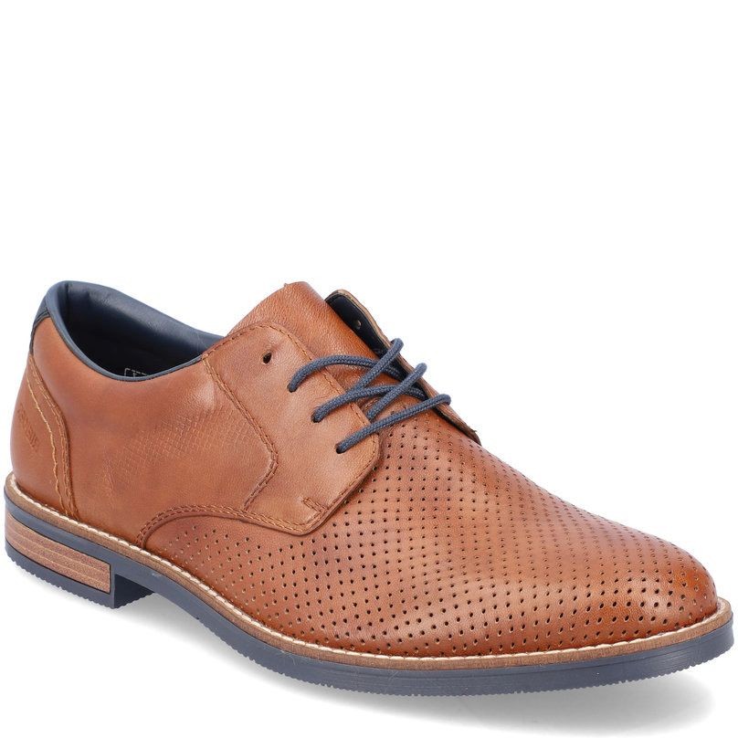 RIEKER Klasikiniai batai vyrams, Ruda, FORMAL 1