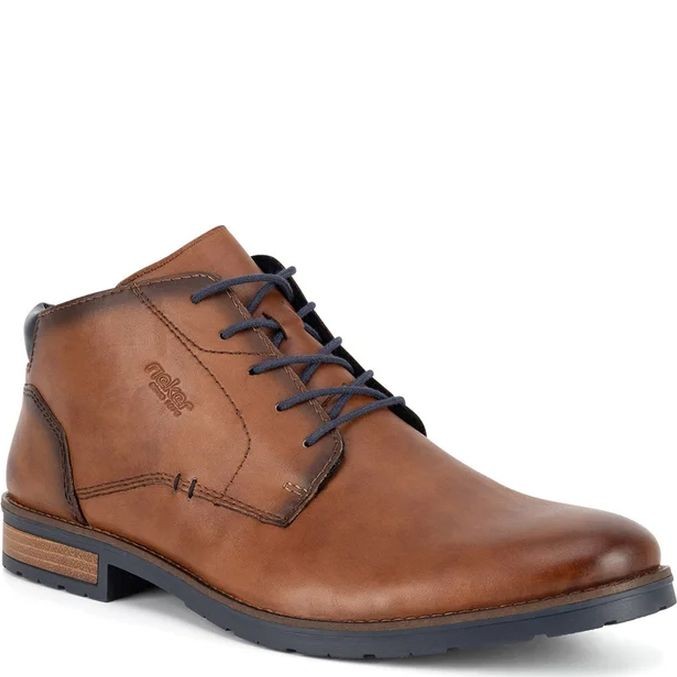 RIEKER Aulinukai vyrams, Ruda, Mens short boots 1
