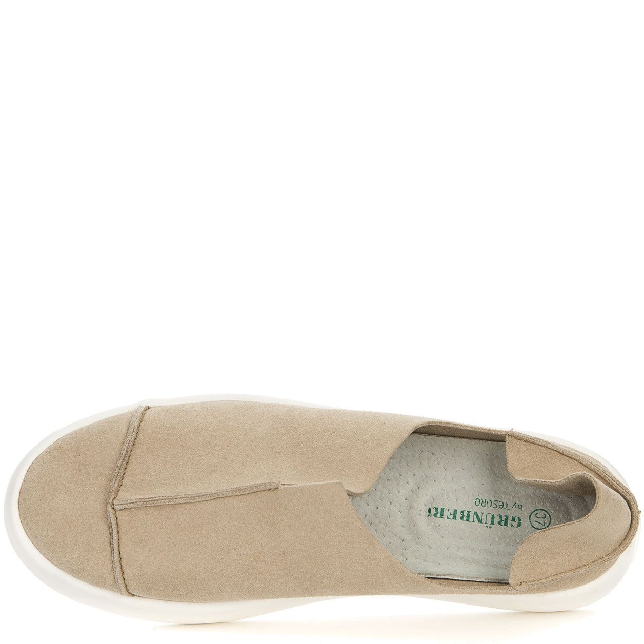 GRUNBERG Laisvalaikio bateliai moterims, Smėlio, Leisure shoes 4