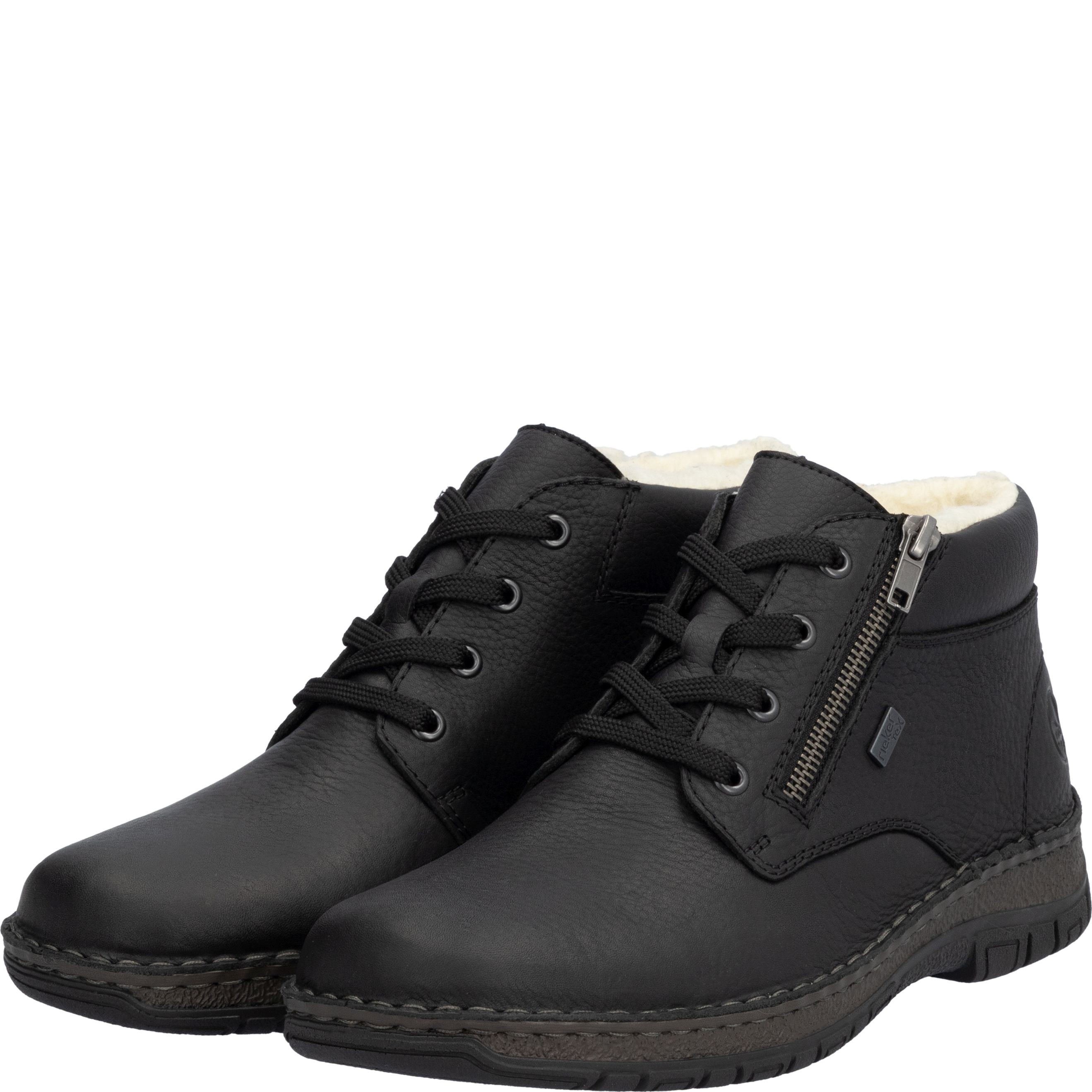 RIEKER Aulinukai vyrams, Juoda, Men's boots 10