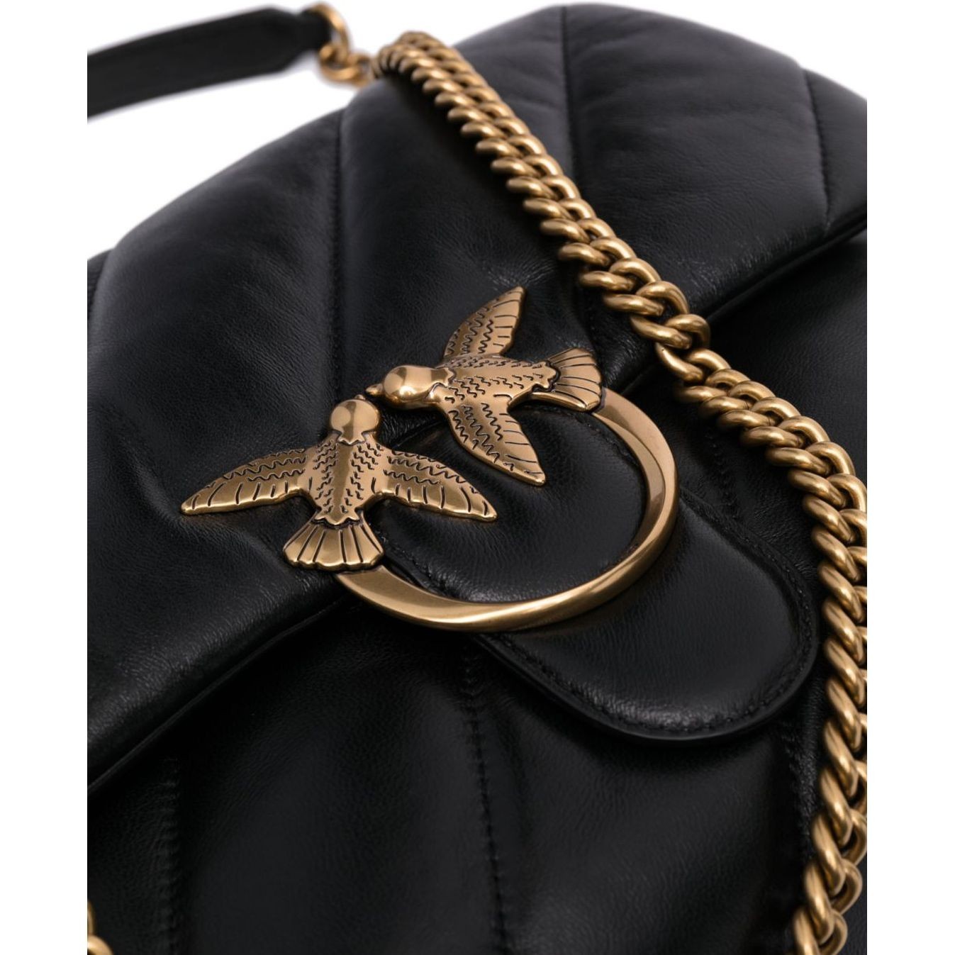 PINKO Diržas moterims, Juoda, Love berry simply belt 3