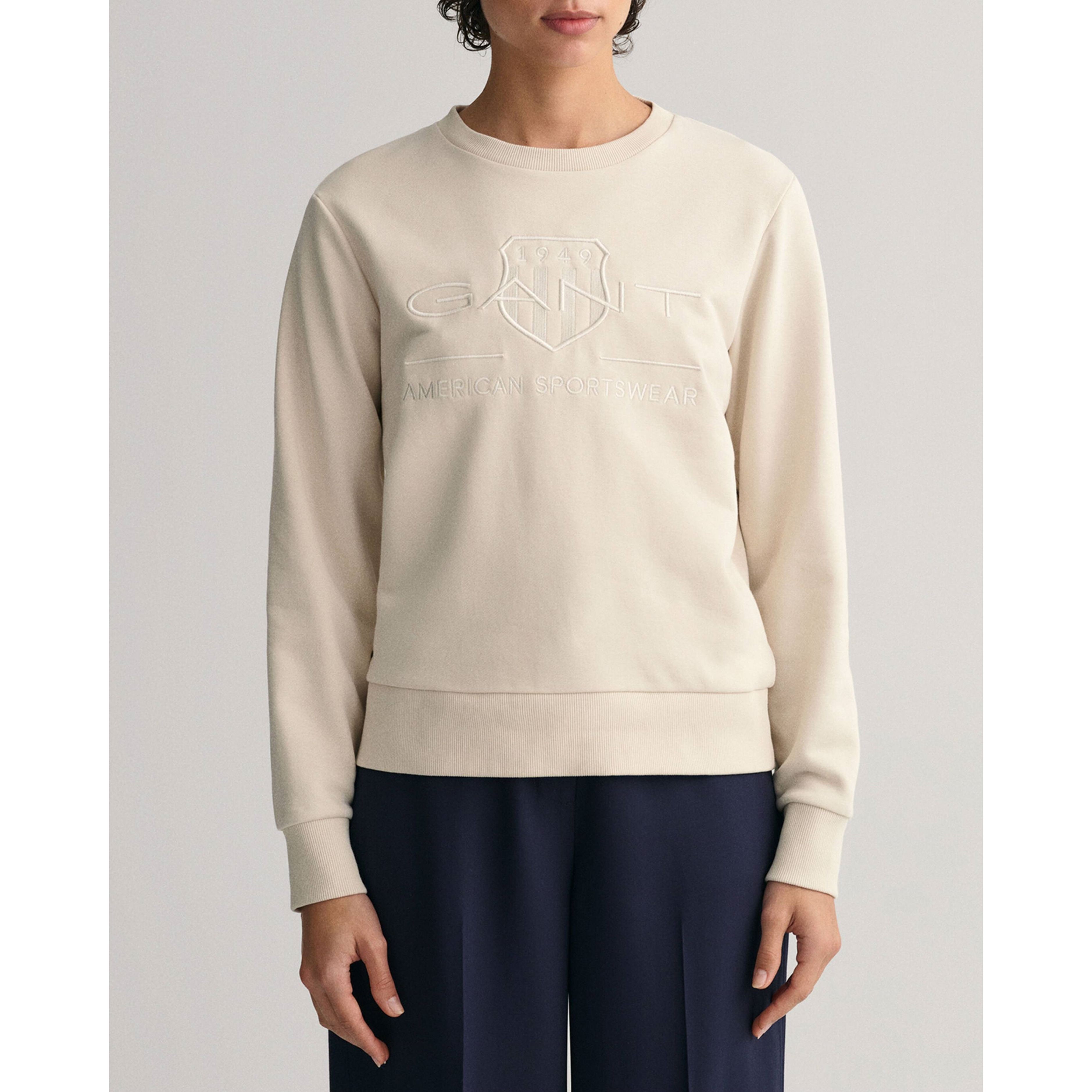 GANT Megztinis moterims, Kreminė 2