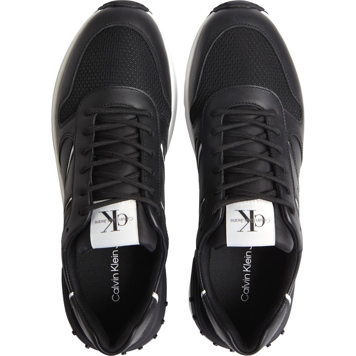 CALVIN KLEIN JEANS Sportiniai bateliai vyrams, Juoda, CHUNKY RIBBON 3