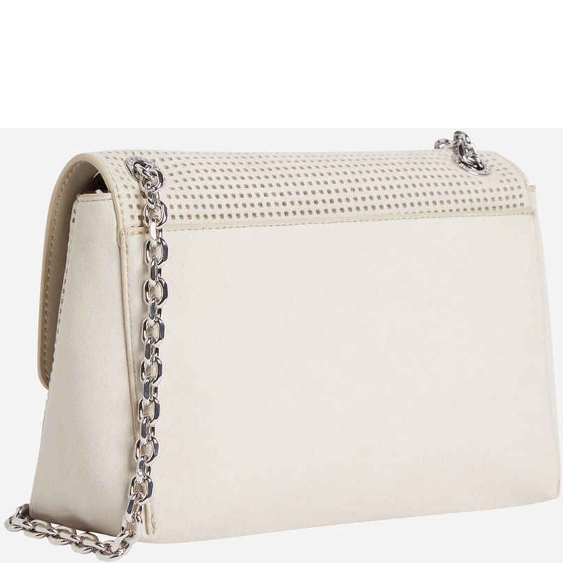 CALVIN KLEIN Rankinė per petį moterims, Pilka, Re-lock crossbody 2