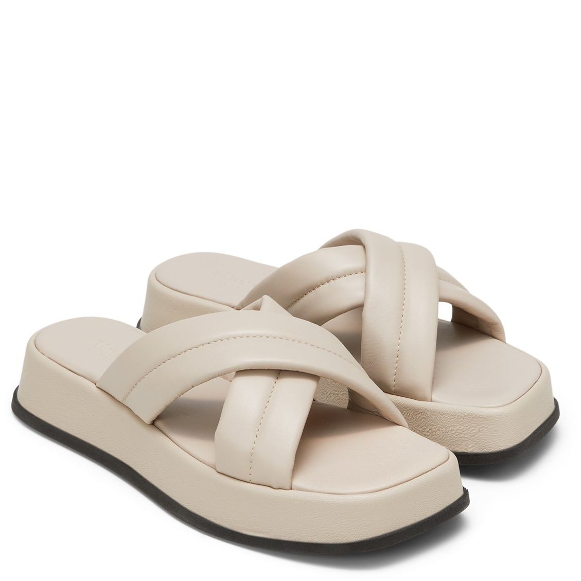 MARC O'POLO Basutės moterims, Smėlio, Clara  sandals 1