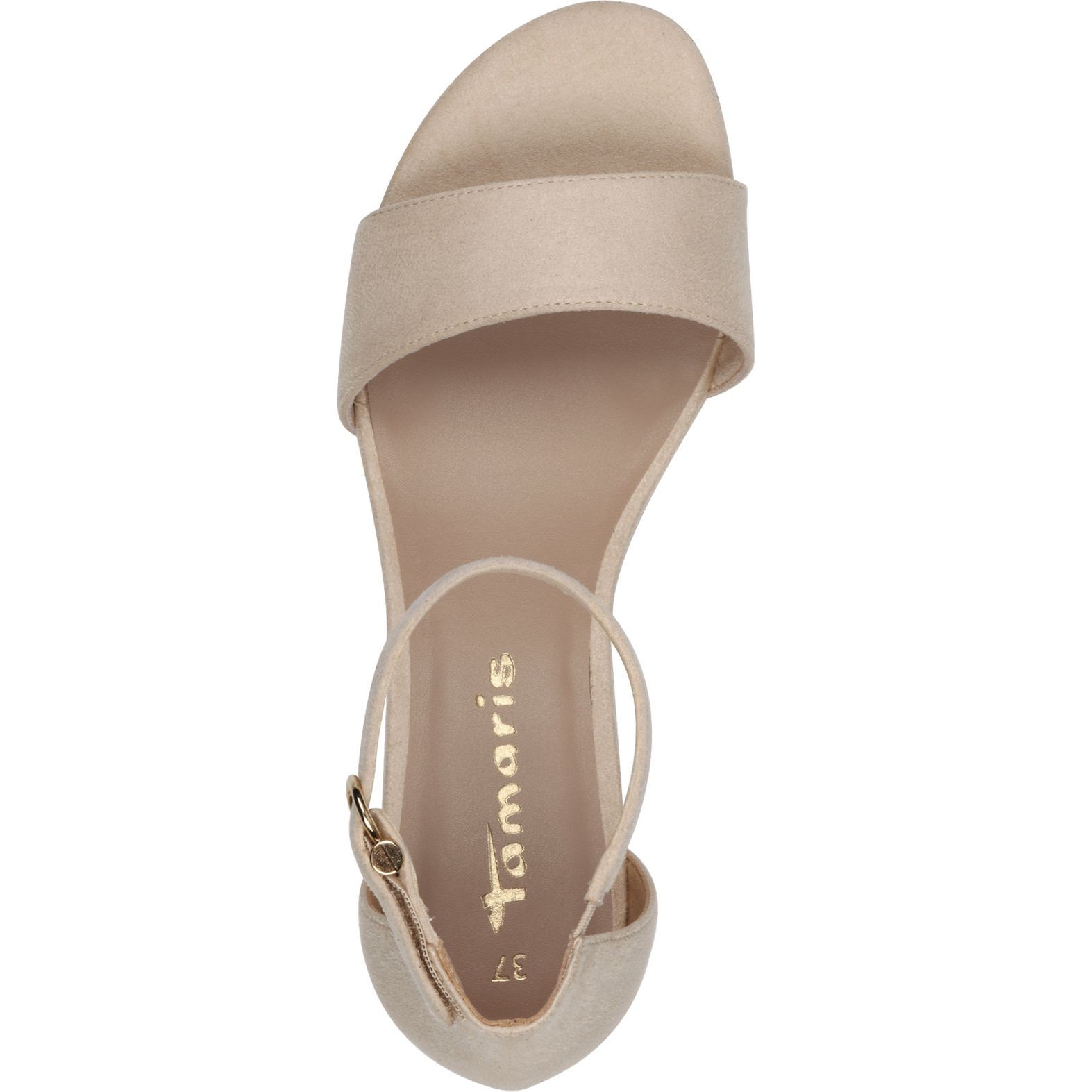 TAMARIS Basutės moterims, Smėlio, Sandals 4