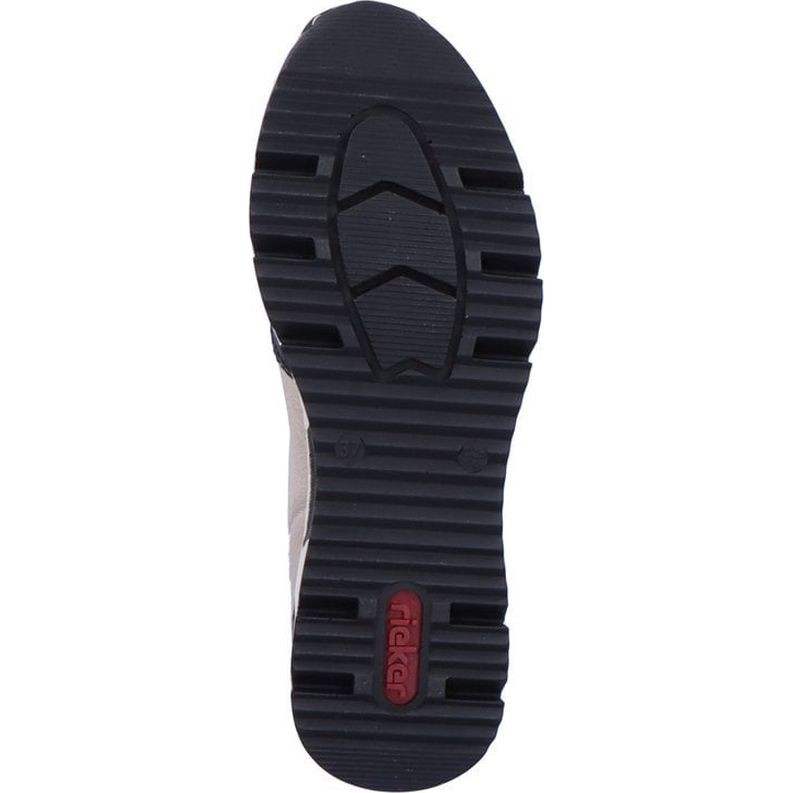 RIEKER Aulinukai moterims, Smėlio, Ladies short boots 7