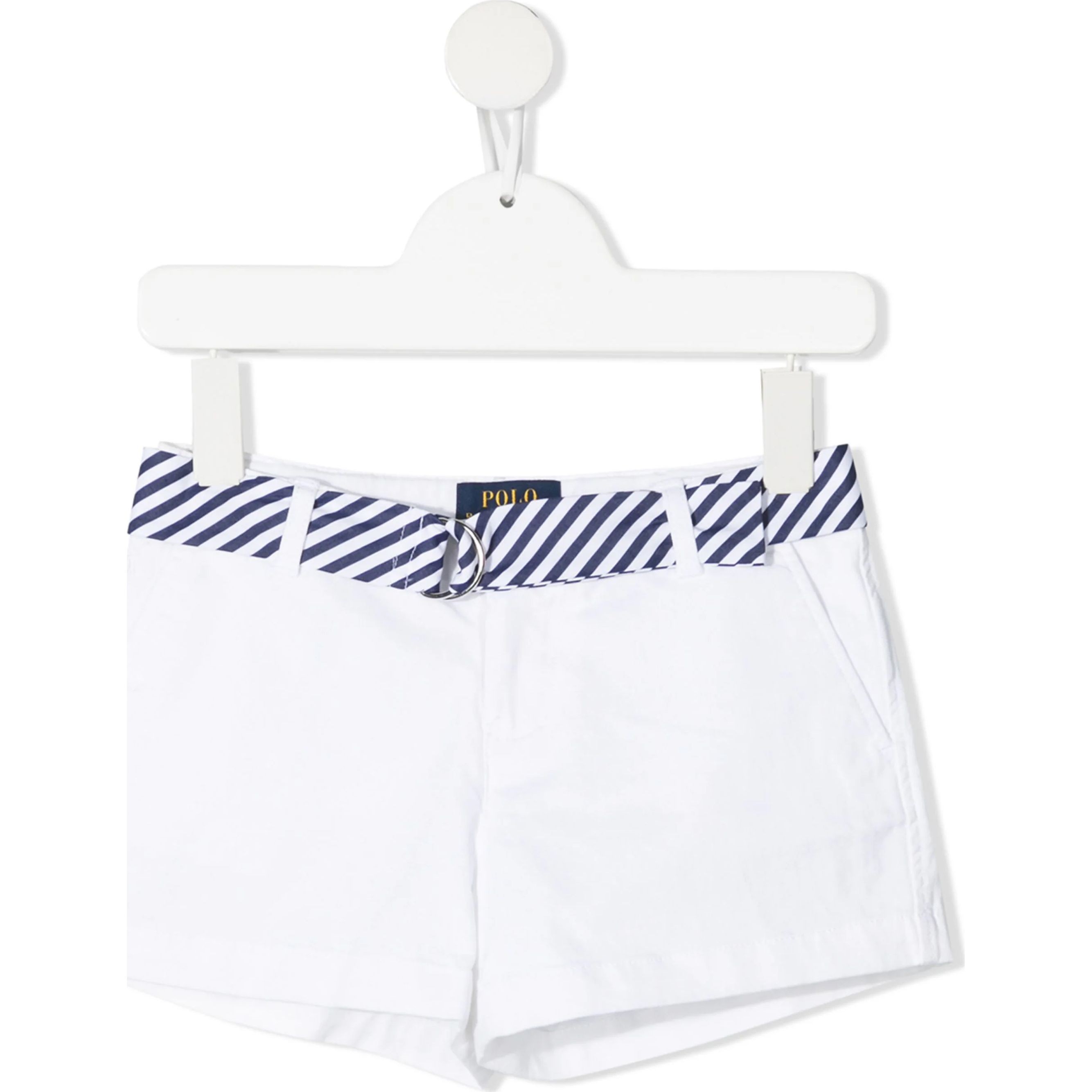 RALPH LAUREN KIDS Šortai mergaitėms, Balta, Solid chino short (7-16) 1