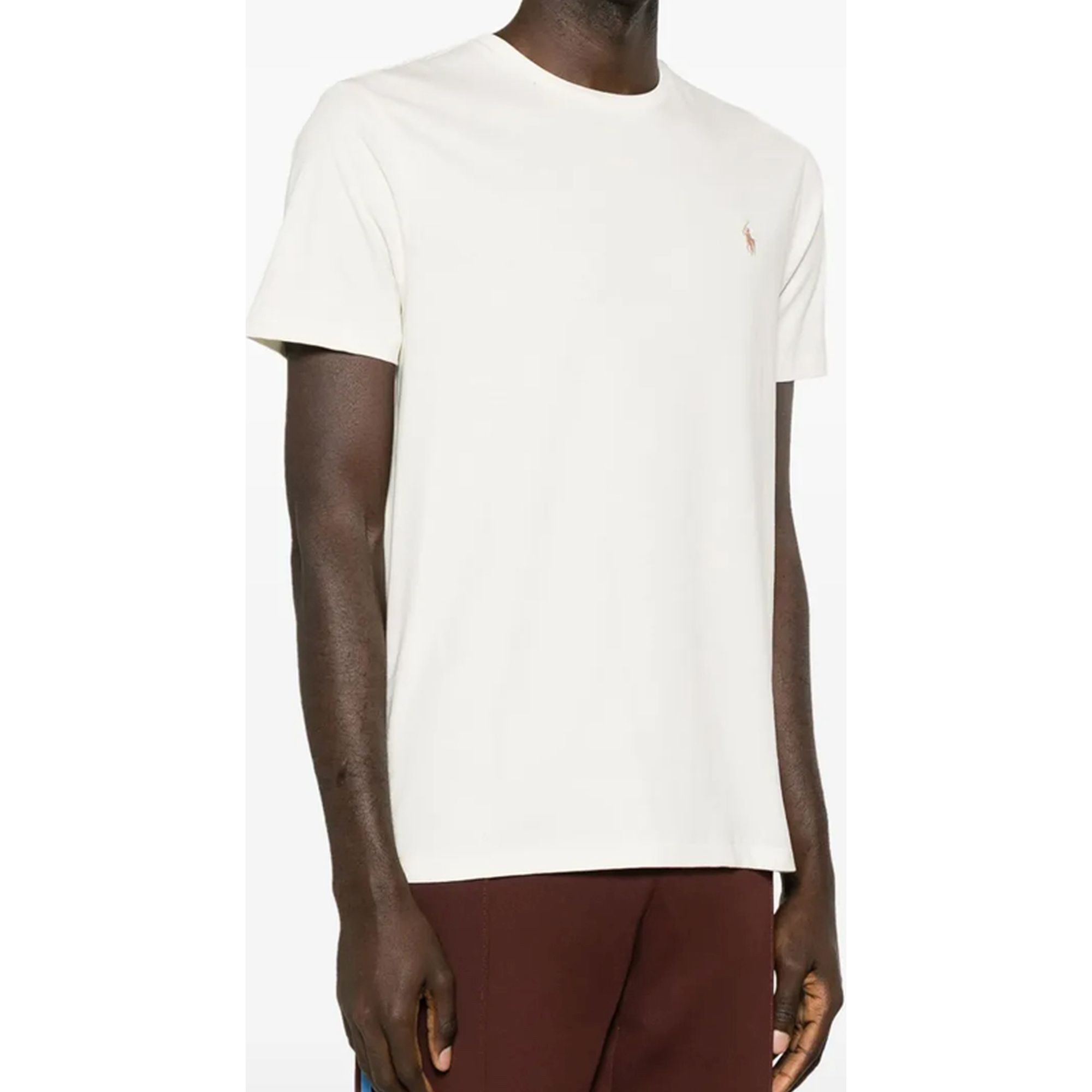 POLO RALPH LAUREN Marškinėliai trump. rankovėmis vyrams, Smėlio, Short sleeve-t-shirt 2