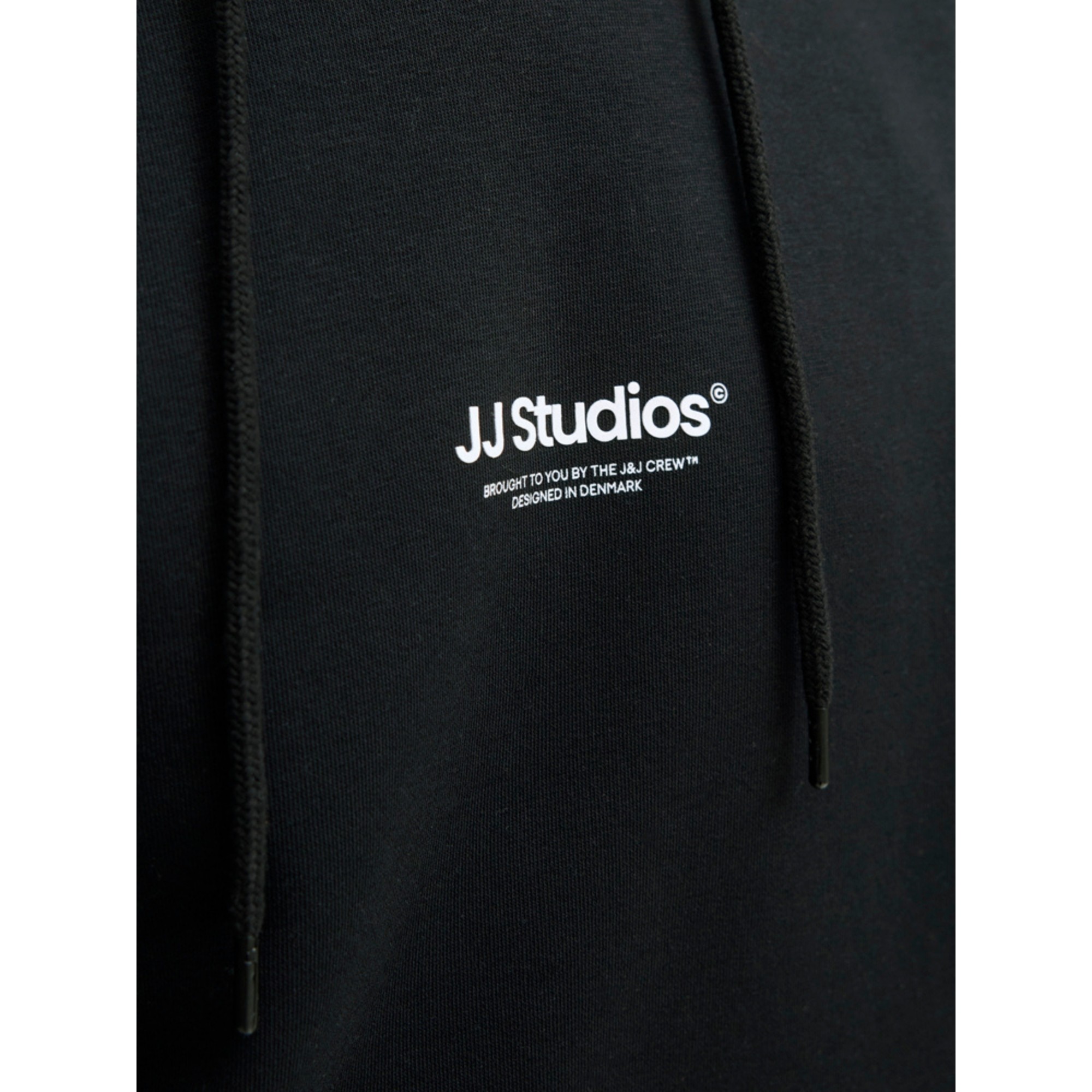 JACK & JONES Džemperis vyrams, Juoda, Soho sweat hood 4