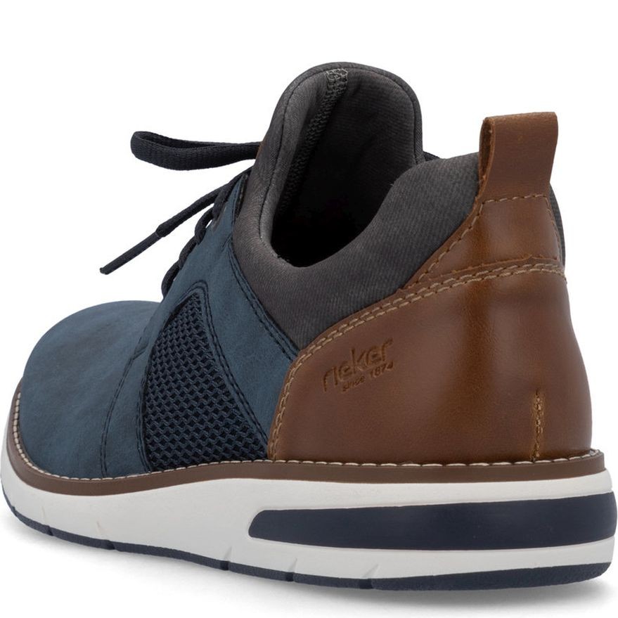 RIEKER Laisvalaikio bateliai vyrams, Mėlyna, LEISURE 4