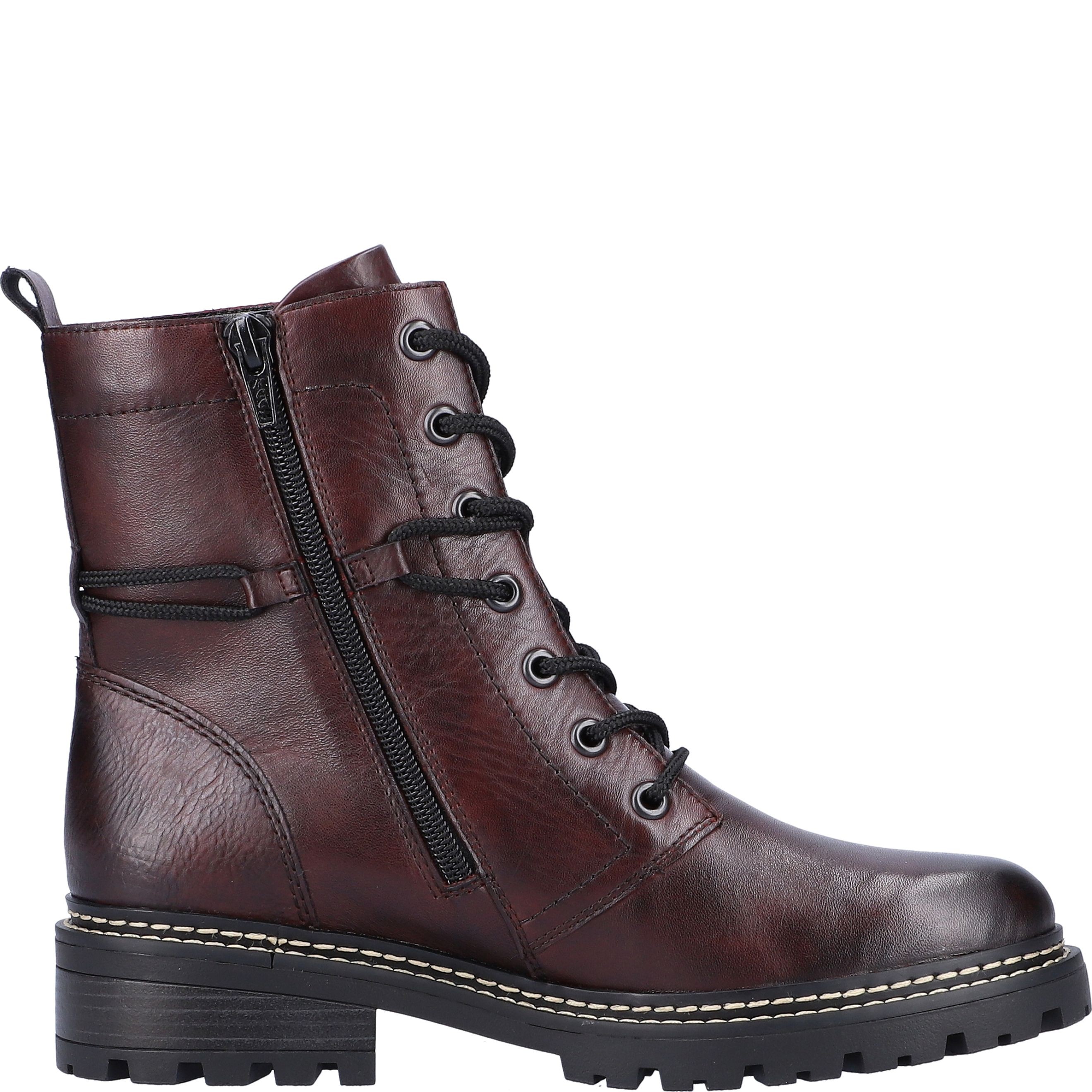 REMONTE Aulinukai moterims, Raudona, Ladies mid height boots 5