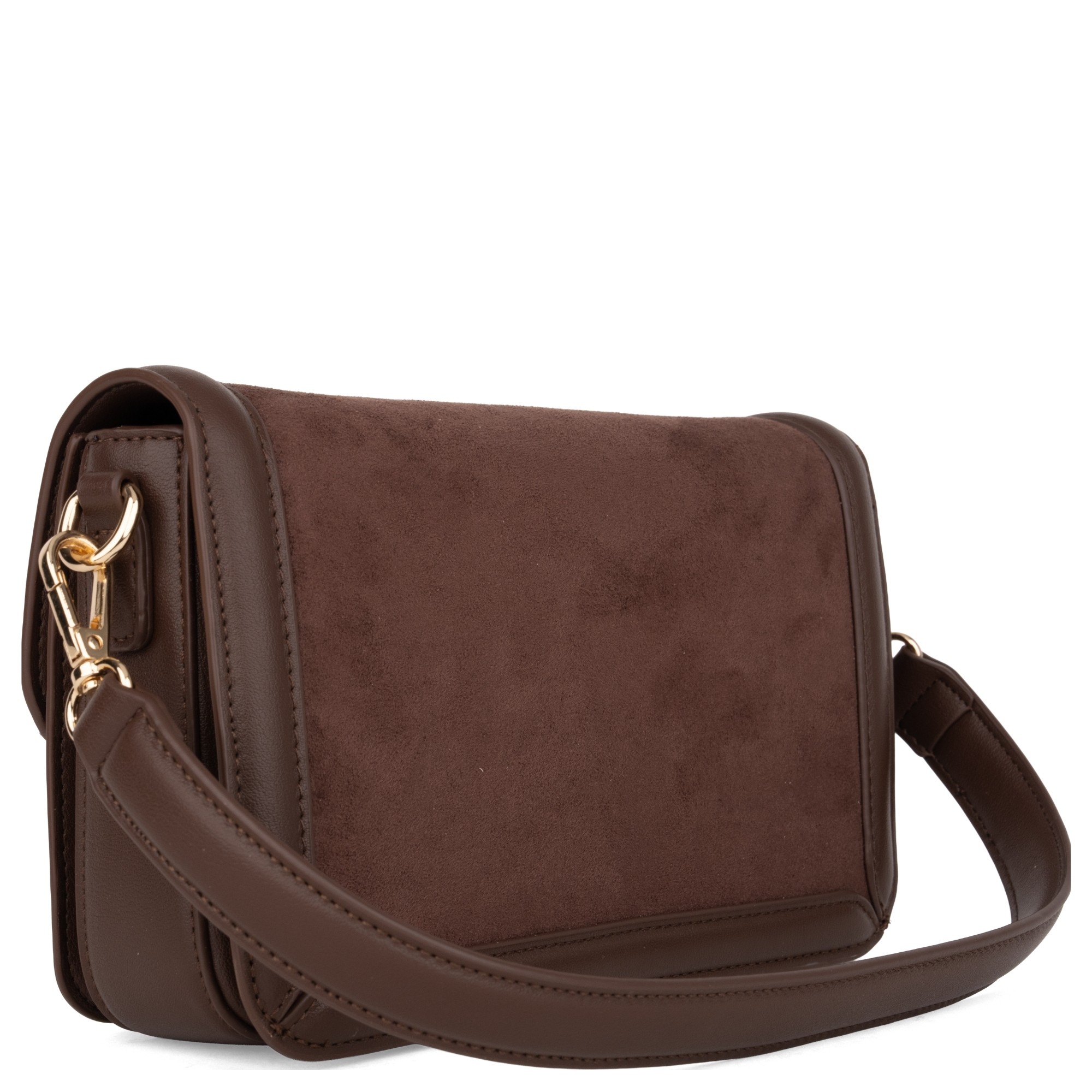 LA CONTE Rankinė per petį moterims, Ruda, Crossbody 2