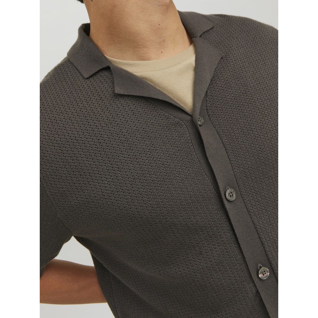 JACK & JONES Megztinis vyrams, Pilka, JPRBLAWOODY KNI 3