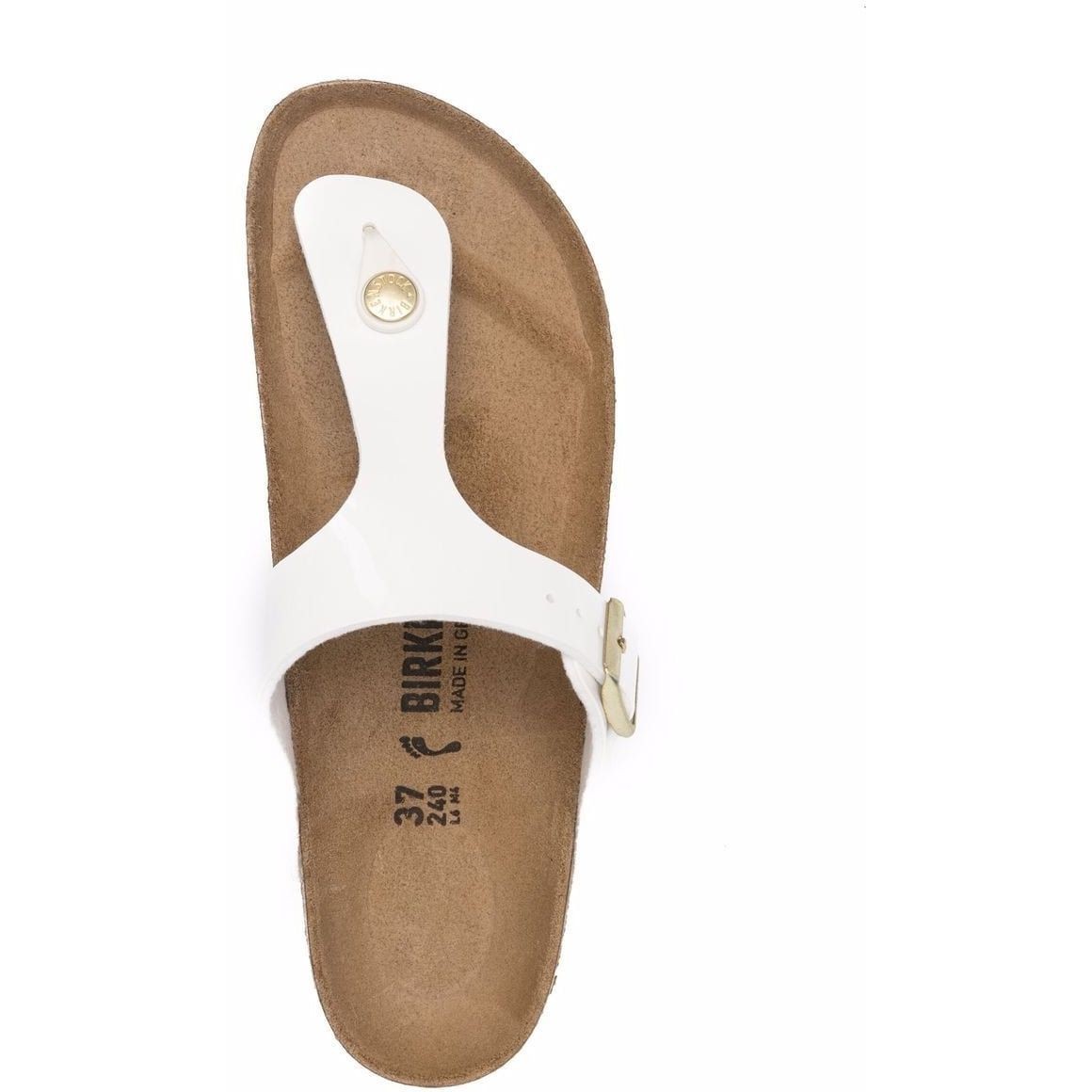 BIRKENSTOCK Šlepetės, Balta, Gizeh BS 4