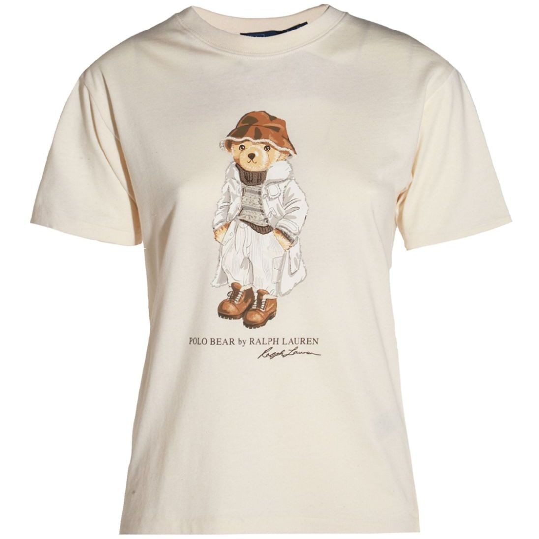 POLO RALPH LAUREN Marškinėliai trump. rankovėmis moterims, Balta, Short sleeve t shirt 1