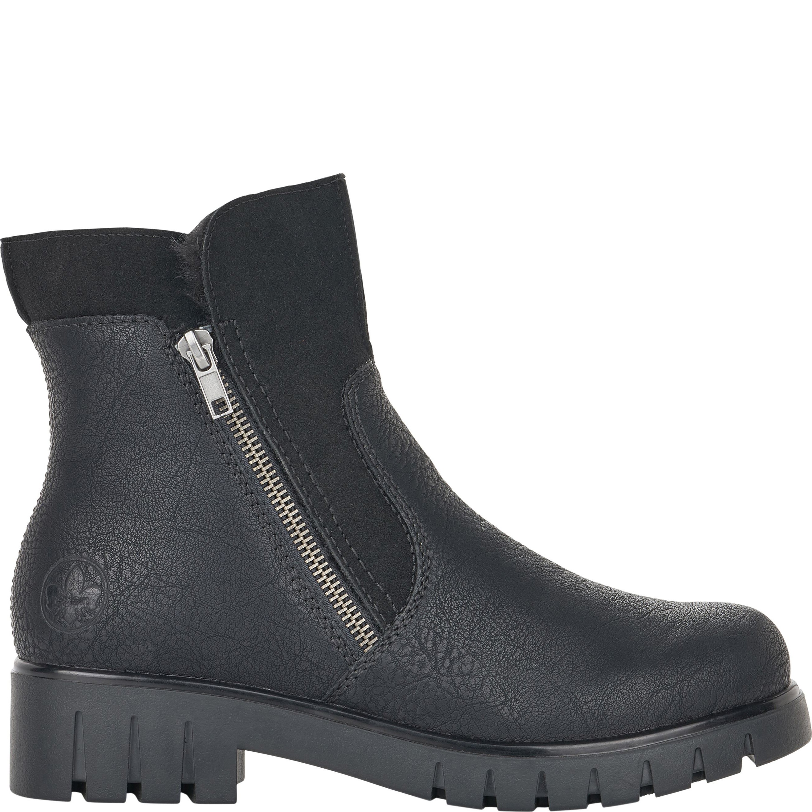 RIEKER Aulinukai moterims, Juoda 2