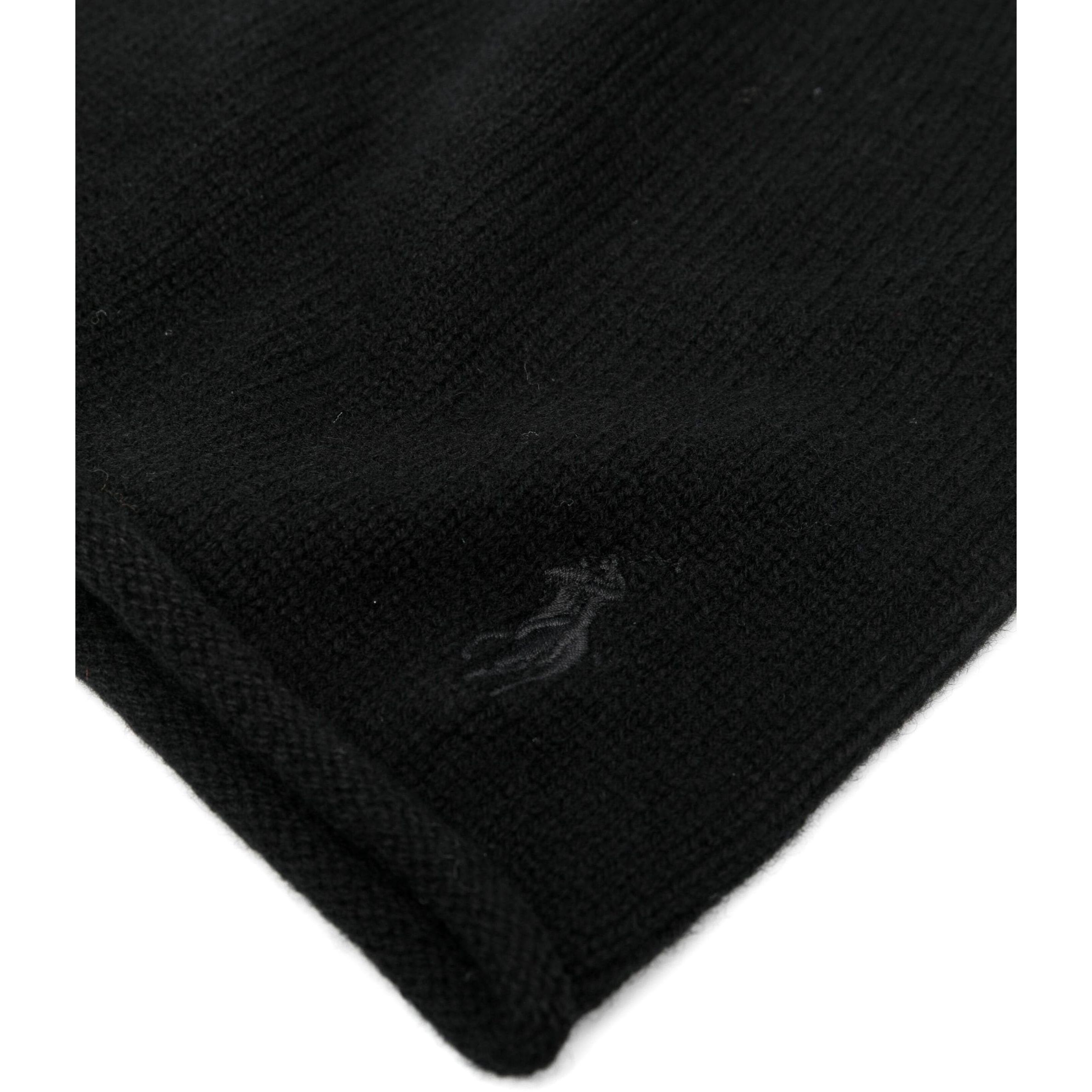 POLO RALPH LAUREN Skrybėlė moterims, Juoda, Cold weather beanie 2