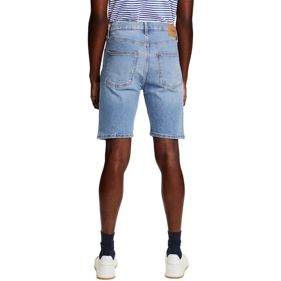 ESPRIT Šortai vyrams, Mėlyna, rcs strght Shorts 3