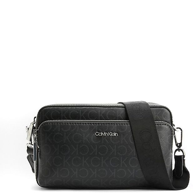 CALVIN KLEIN Rankinė per petį moterims, Juoda, CK MUST CAMERA BAG LG EPI 1