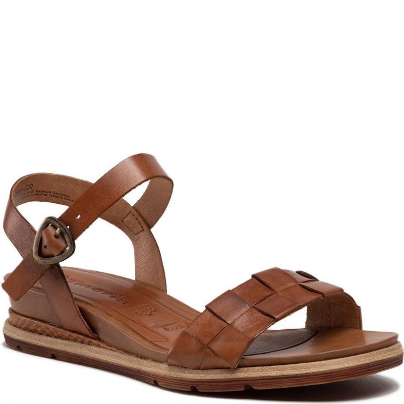 TAMARIS Basutės moterims, Ruda, SANDALS 1