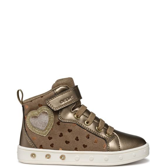 GEOX Laisvalaikio bateliai mergaitėms, Smėlio, Skylin girl Leisure 2