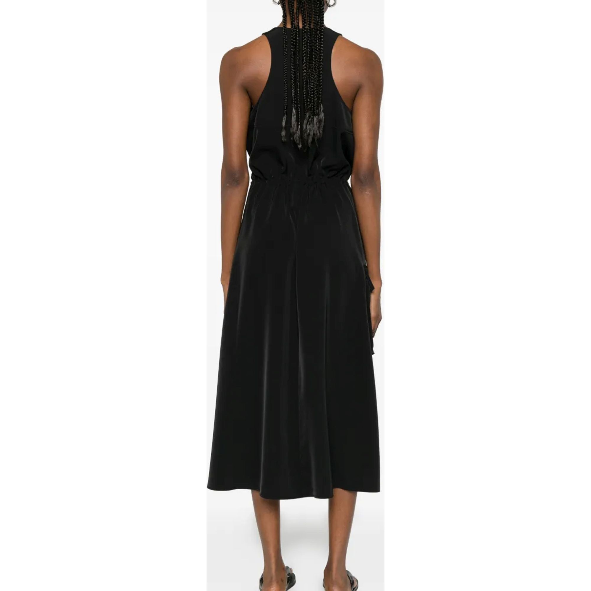 J.LINDEBERG Maxi suknelė moterims, Juoda, Merina drape dress 3