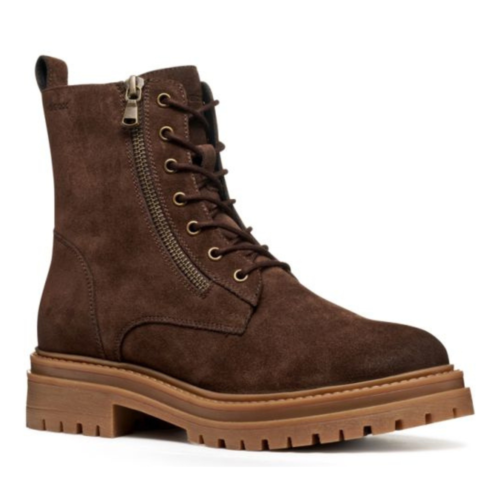 GEOX Aulinukai moterims, Ruda, Iridea Booties