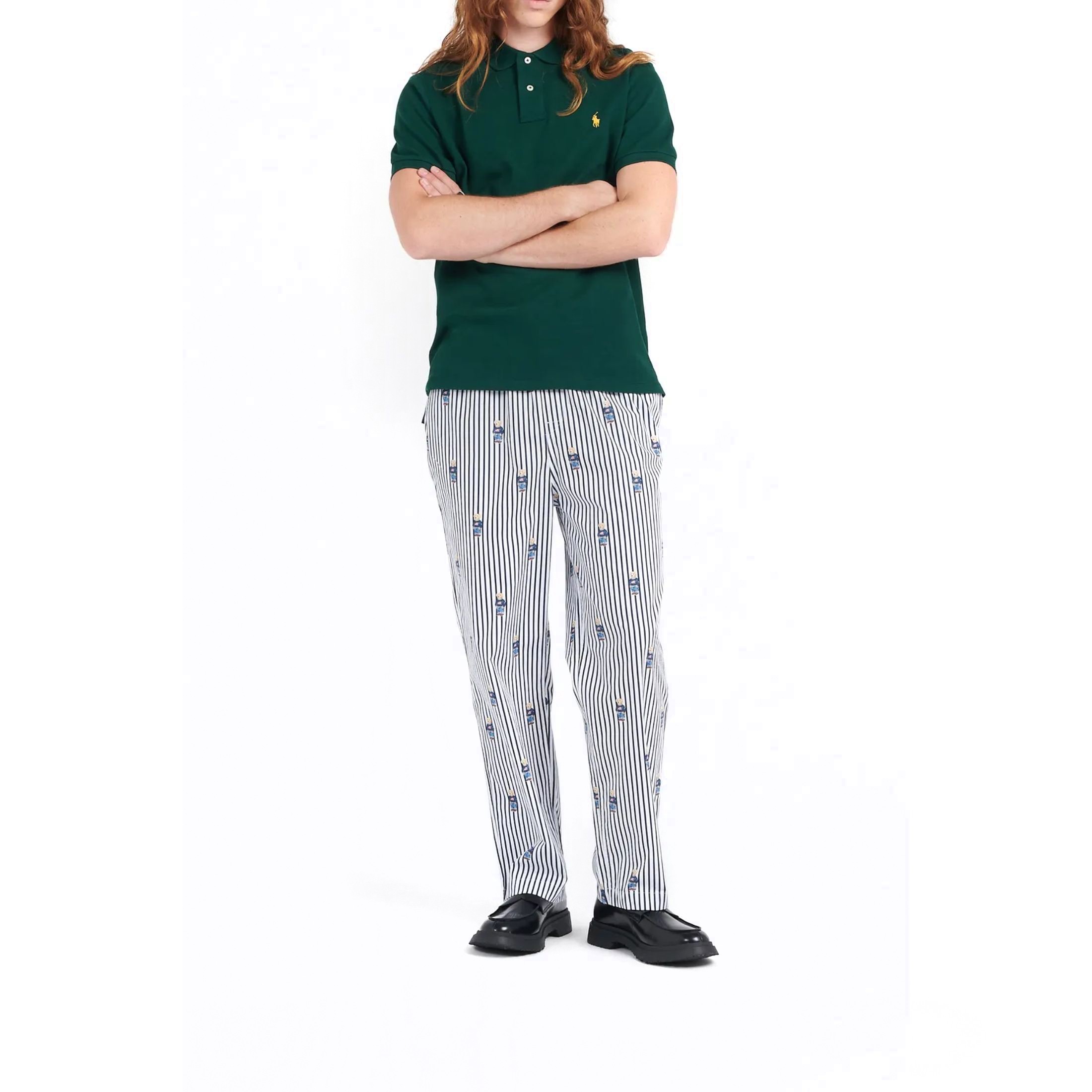 POLO RALPH LAUREN Laisvalaikio kelnės vyrams, Mėlyna, Pant sleep 2