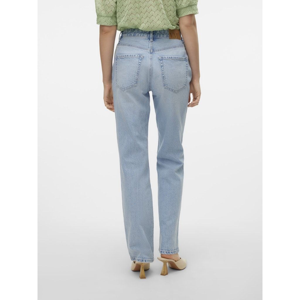 VERO MODA Tiesūs džinsai moterims, Mėlyna, Tessa straight 4