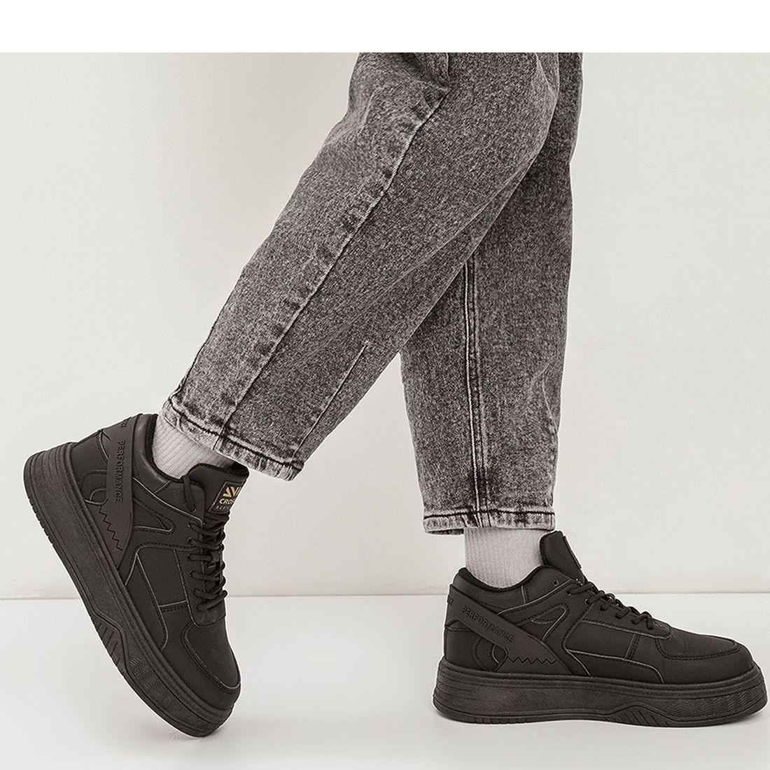 CROSBY Aulinukai moterims, Juoda, Boots 6