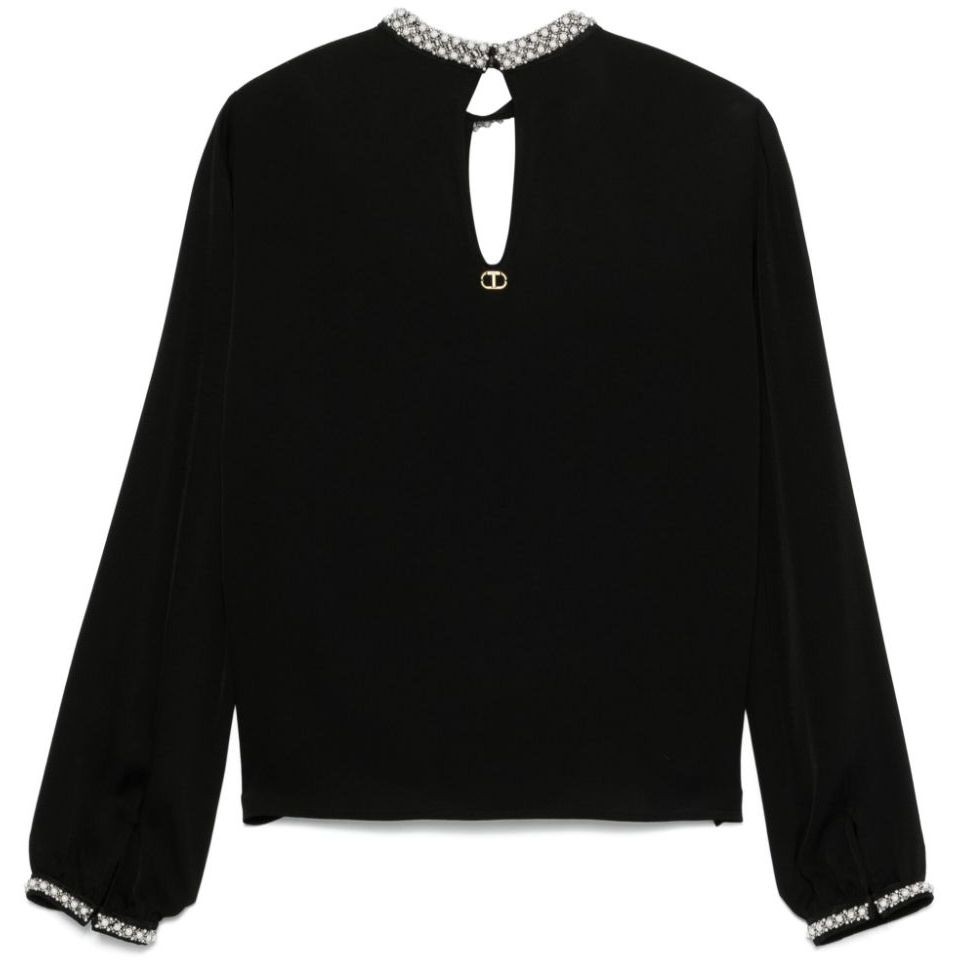 TWINSET Palaidinės moterims, Juoda, Blouse 2