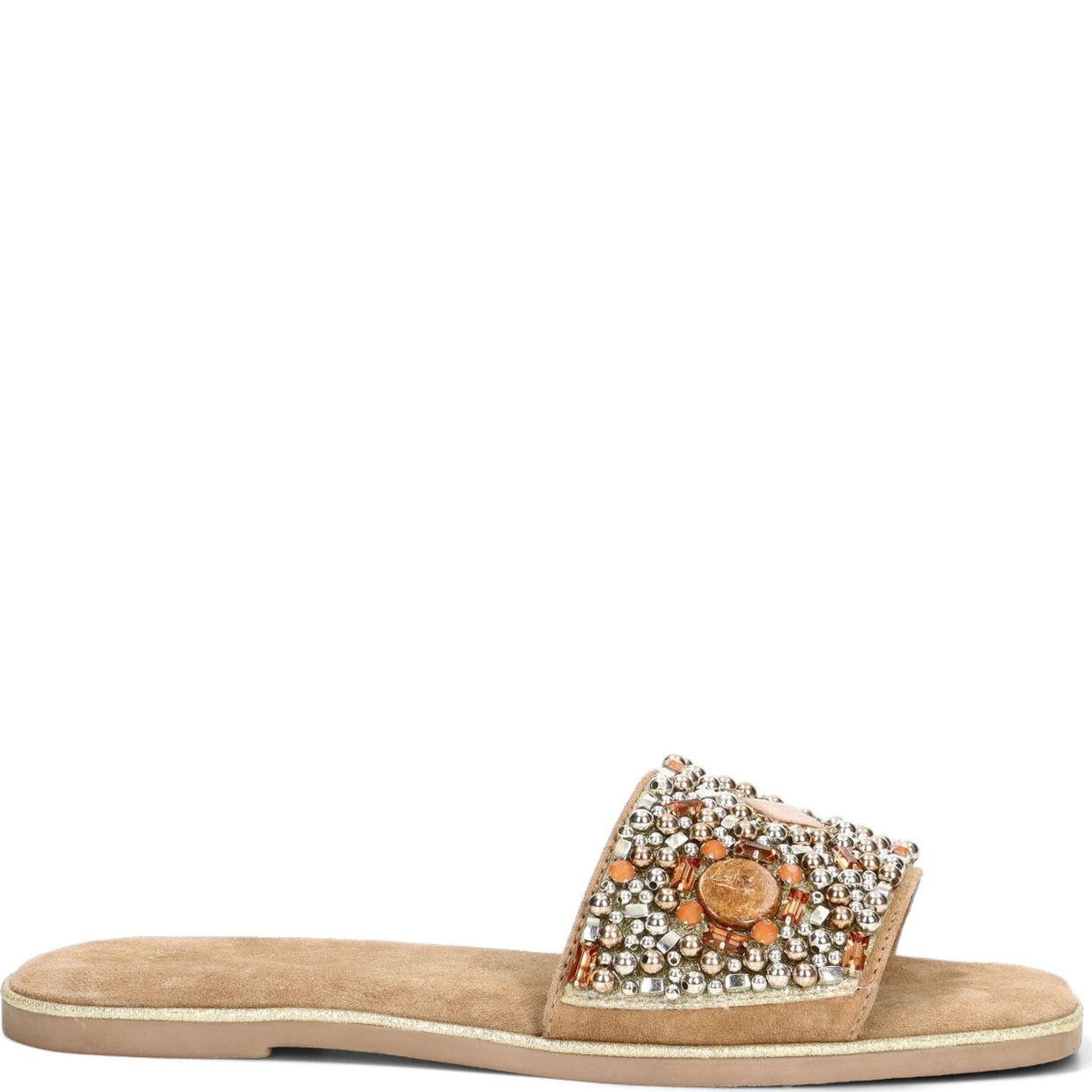 MARCO TOZZI Šlepetės moterims, Ruda, SLIPPERS 2