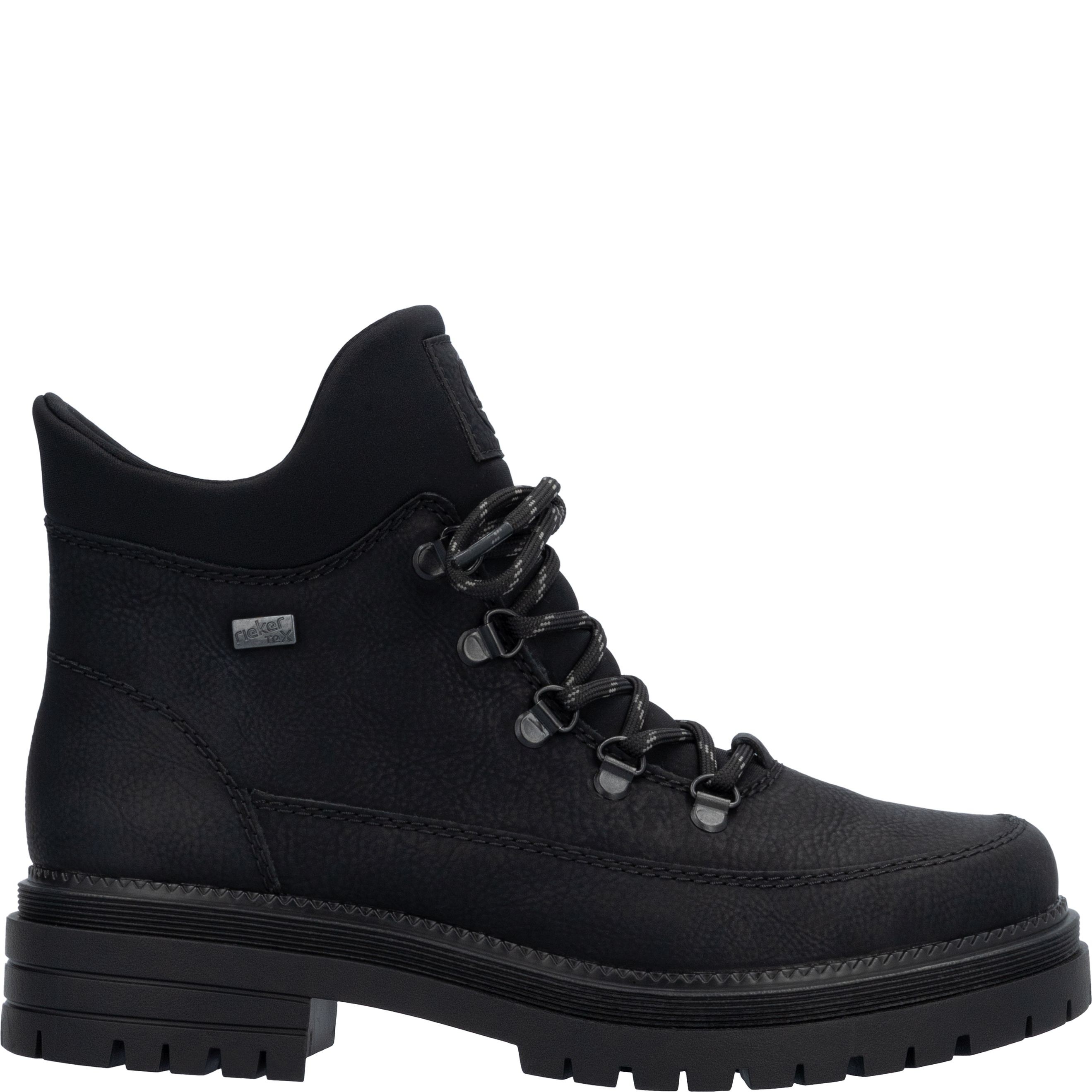 RIEKER Aulinukai moterims, Juoda, Ladies mid height boots 3