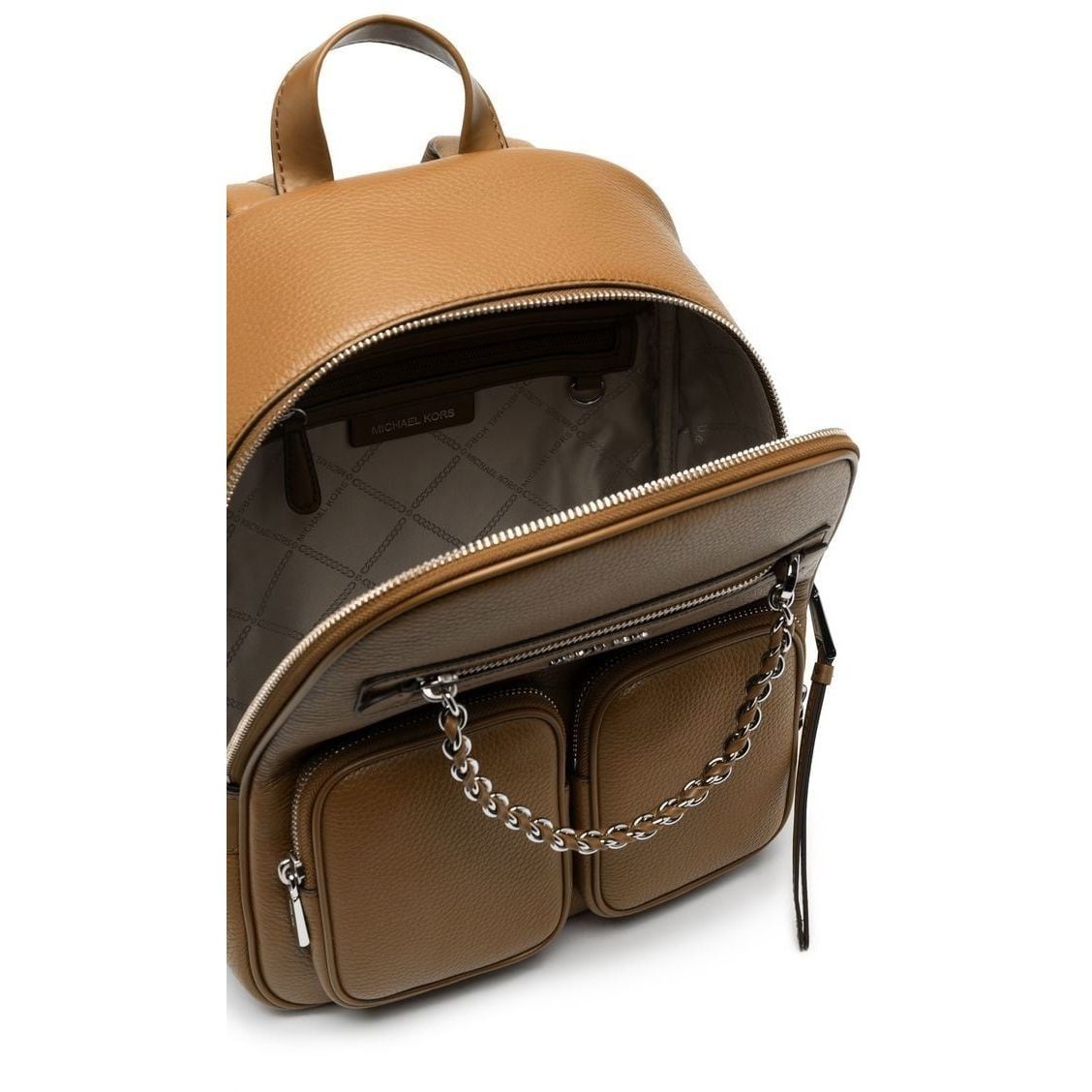 MICHAEL KORS Kuprinė moterims, Ruda, MD backpack 4