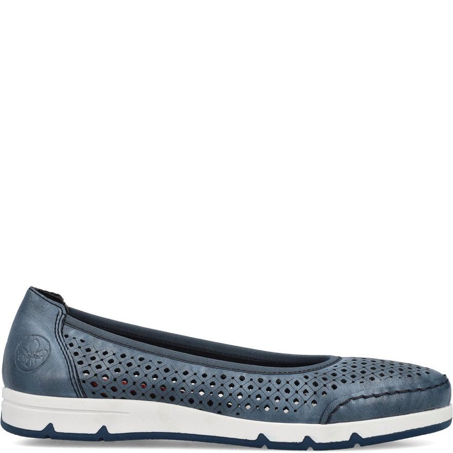 RIEKER Balerinos moterims, Mėlyna, Ballerina 2