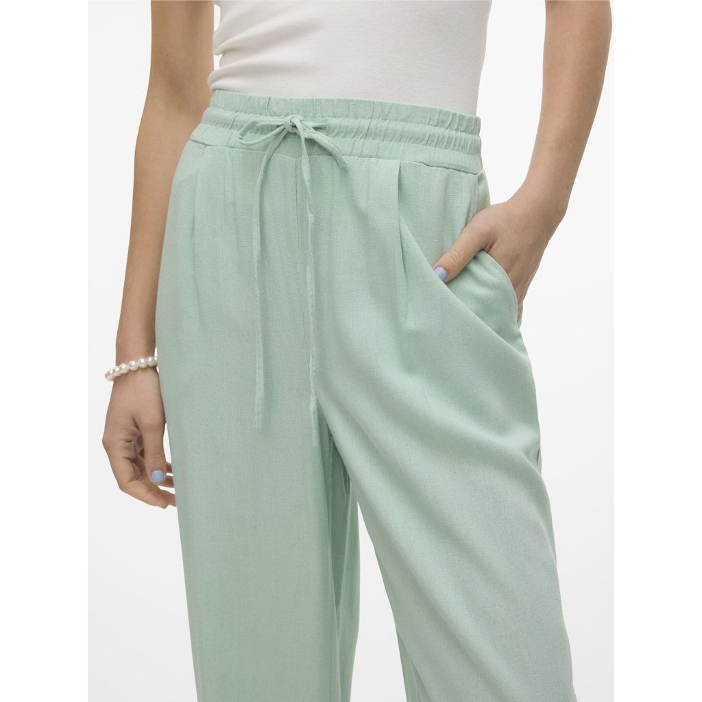 VERO MODA Kelnės moterims, Žalia, Vmjesmilo pants 6