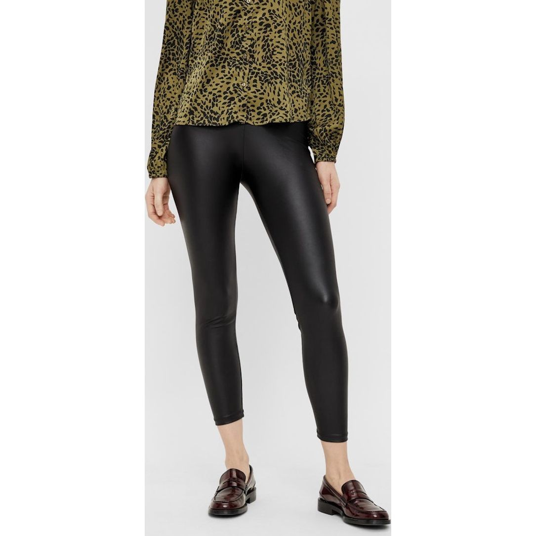 PIECES Kelnės moterims, Juoda, PCAMINDA HW LEGGINGS 6