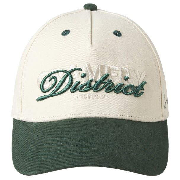 JACK & JONES Kepurė vyrams, Žalia, Base district cap 3