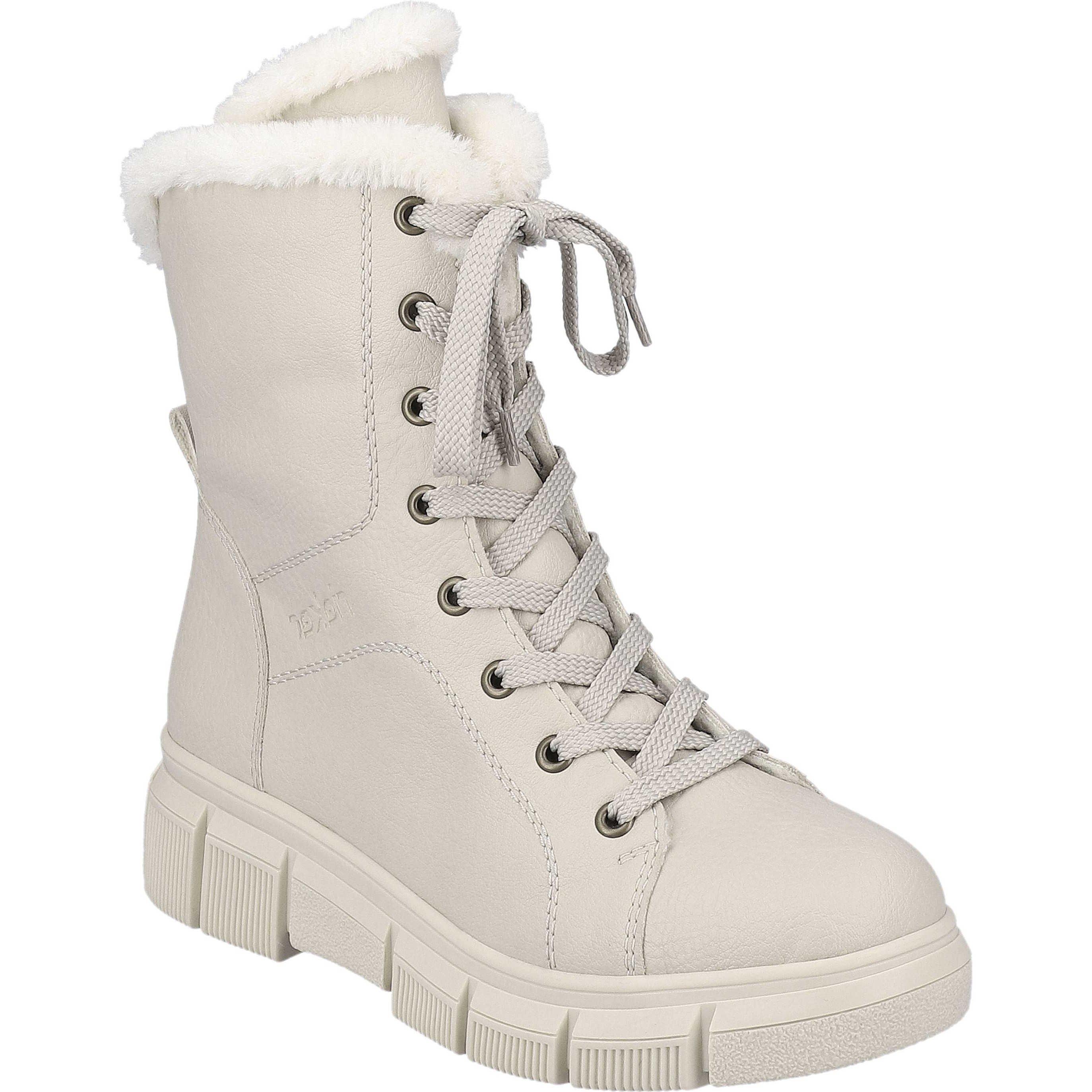 RIEKER Aulinukai moterims, Smėlio, BOOTIES 1