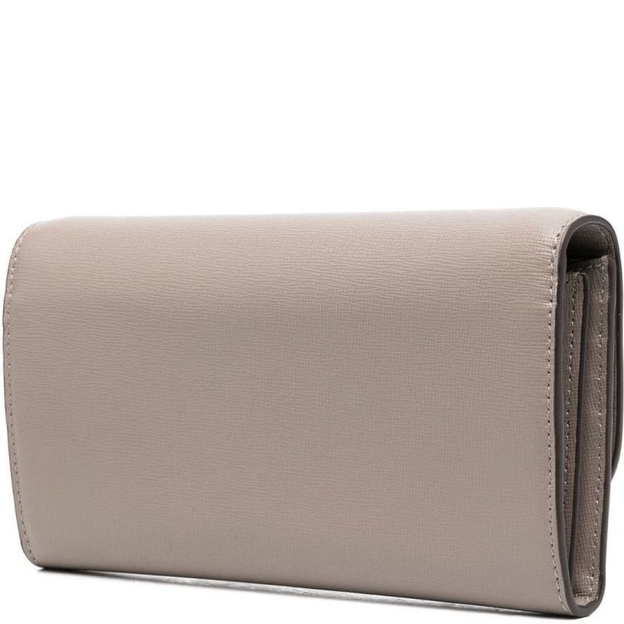 TORY BURCH Piniginė moterims, Pilka, Robinson chain wallet 2